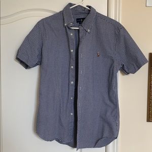Button Up Polo Shirt